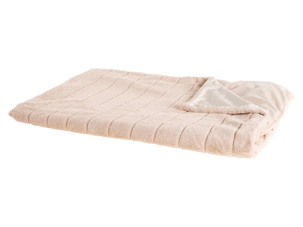 Kuscheldecke SMAHRA 150 x 200 cm Rosa