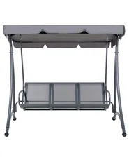 Hollywoodschaukel BOGART Metall Grau_417674