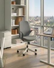 Bürostuhl FOAMA Grau_1078613