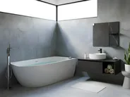 Eckbadewanne PARNAIBA 170 x 80 cm Weiß linksseitig_1032971