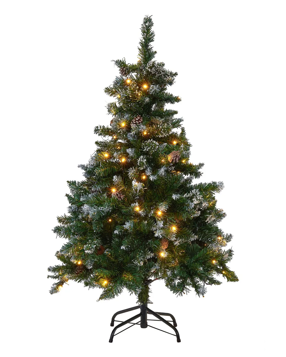 Artificial Christmas Tree LED PALOMAR 120 cm Dark Green