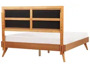 Bett mit Lattenrost POISSY 160 x 200 cm Naturfarbene Esche_912606
