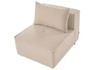 Modul Ecksofa 4-Sitzer AXEBO Bouclé Beige rechtsseitig_1076150