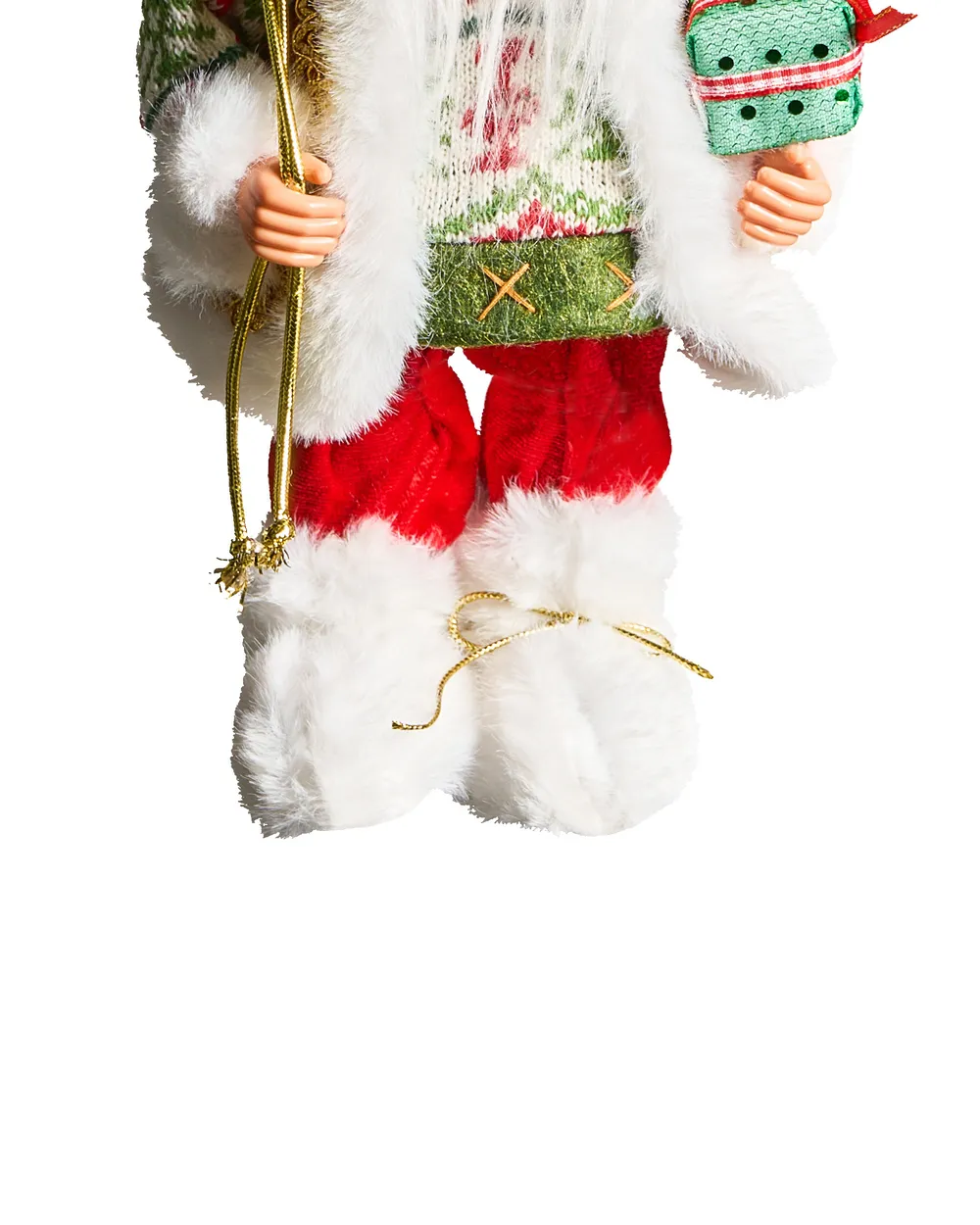 Christmas Decoration MOSVATN 37 cm Santa Claus Red/ Green_1021998