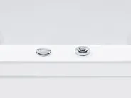Corner Hot Tub with LED VARADERO 1830 x 900 mm White Left Hand_68155