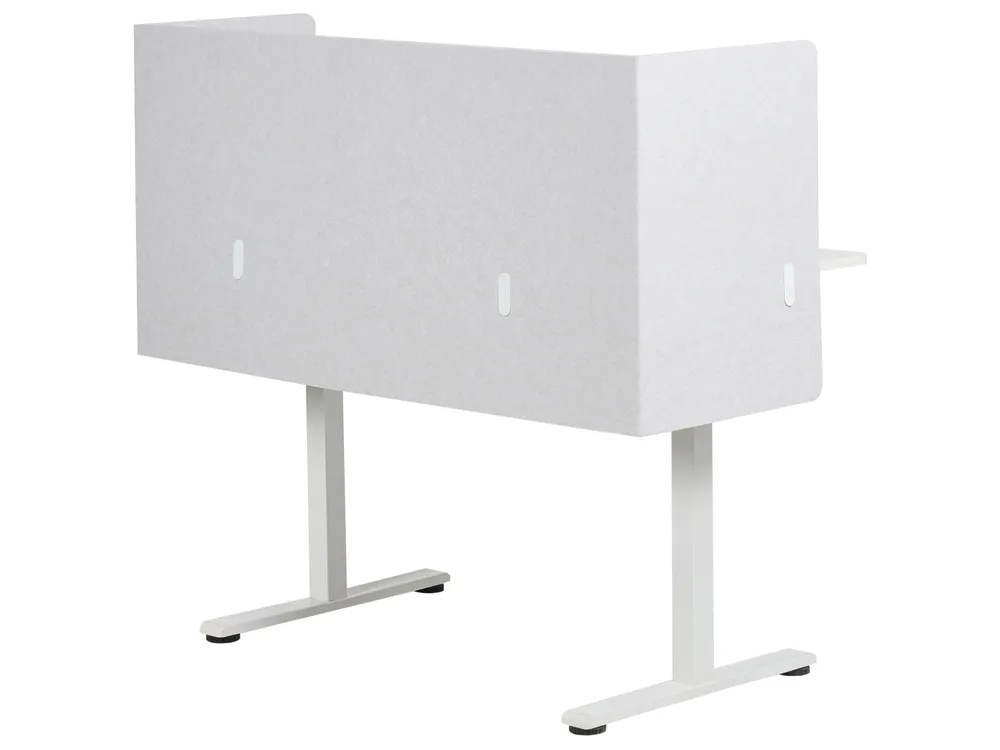 Desk Screen SOLOA 210 x 61 cm Off-White_1014952