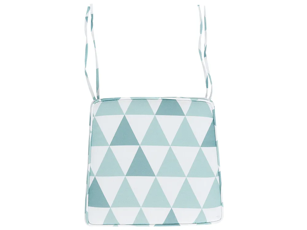 Gartenstuhlkissen 2er Set TERNI 37 x 34 cm Hellblau_844215