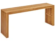 Outdoor Couchtisch BELLANO 150 cm 35 cm Akazienholz Braun_921889
