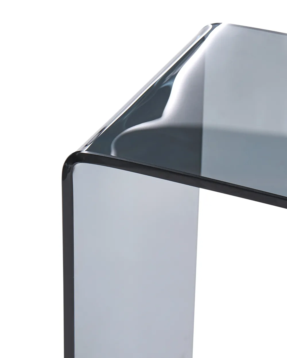 Console Table KENDALL Tempered Glass Black_953556