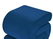 Pouf ARCADIA Samtstoff Marineblau_1061801