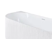 Eckbadewanne GOCTA 170 x 77 cm Weiß linksseitig_1043496
