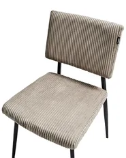 Esszimmerstuhl 2er Set STURGIS Cord Taupe_962568