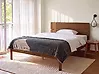 Bett mit Lattenrost BOISSET 120 x 200 cm Braune Esche