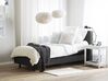 Bett verstellbar Stoff DUKE 80 x 200 cm Dunkelgrau