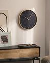 Wandklok CREUSE 40 cm Zwart