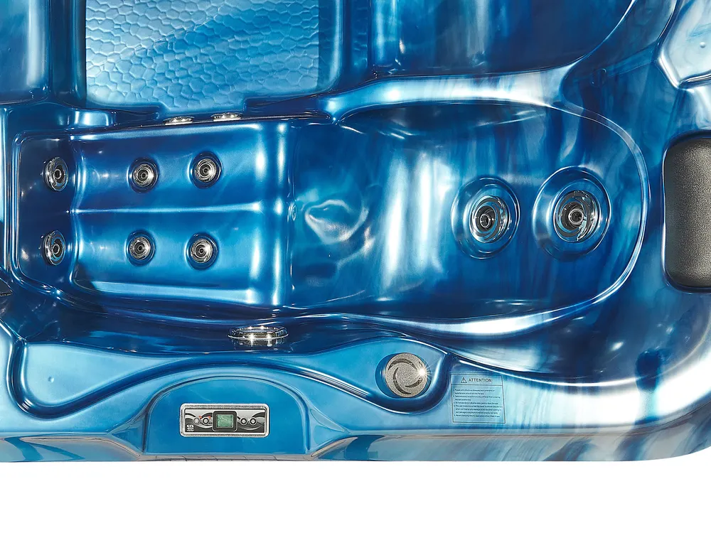 Outdoor Hot Tub with LED TULAROSA Blue_818708
