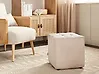 Pouf KANSAS Bouclé Beige