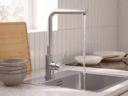Kitchen Pull Out Tap LIAVIUCO Silver_1098768