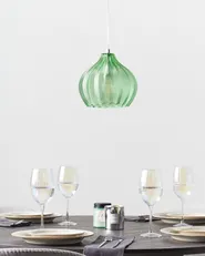 Hängeleuchte KEILA Glas Grün_867368