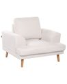 Sessel KILDAL Stoff Hellbeige