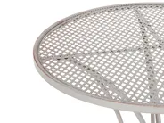 Bistro Table CILENTO 71 cm 71 cm Metal Grey_763379