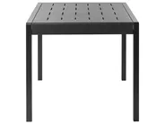 Gartentisch BARTICA 81 cm 84 cm Schwarz_993021