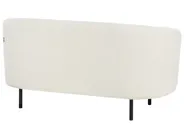 Living Room Set 6 Seater LOEN Boucle White_920399