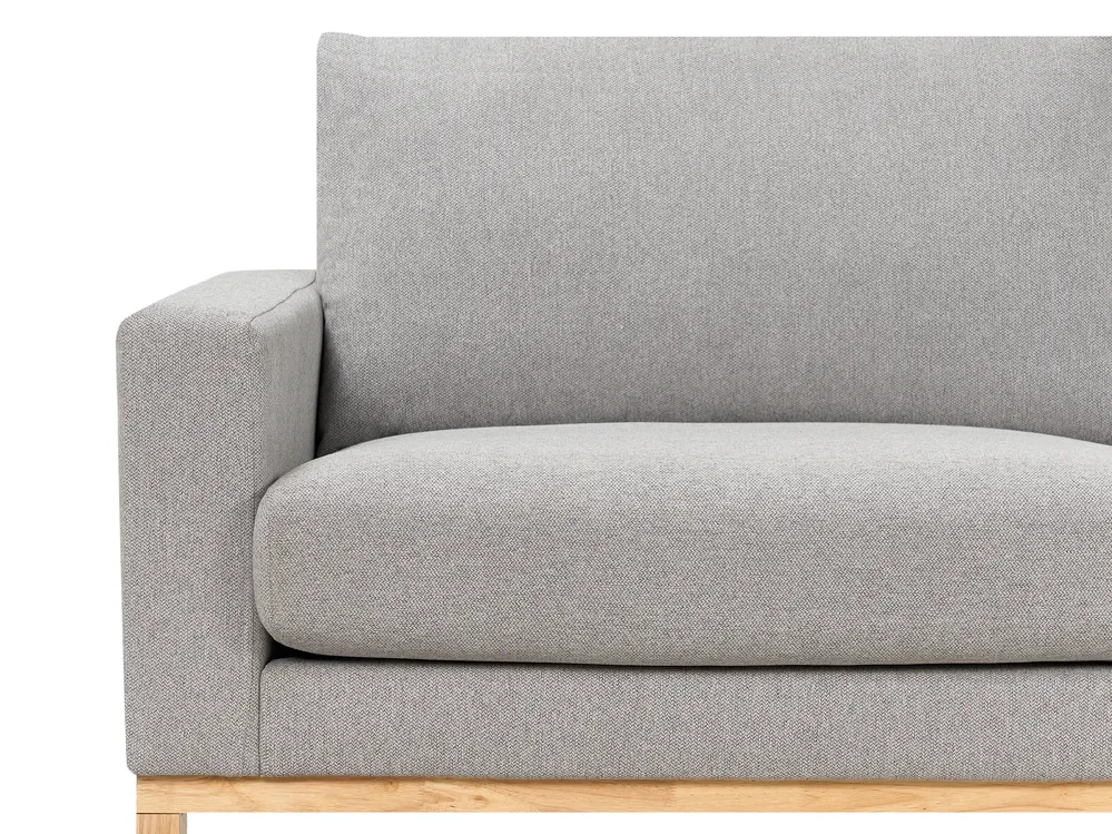 Ecksofa 4-Sitzer SIGGARD Stoff Grau linksseitig_944546