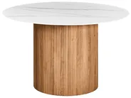 Esstisch ALBINA Weißer Marmor 120 cm 120 cm_993573