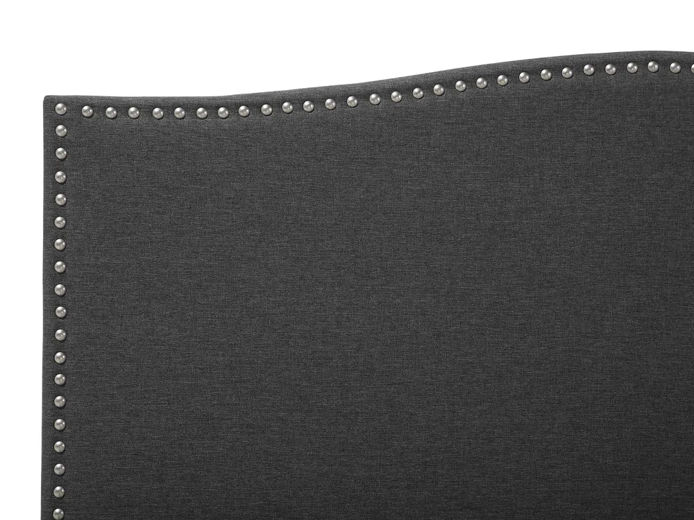 Bed Fabric MONTPELLIER 180 x 200 cm (EU Super King) LED White_709492