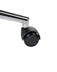 Schreibtischstuhl VELORIA Samtstoff Beige_1062126