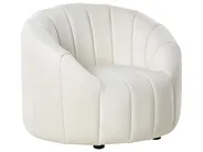 Living Room Set 6 Seater MALUNG Velvet Off-White_884026