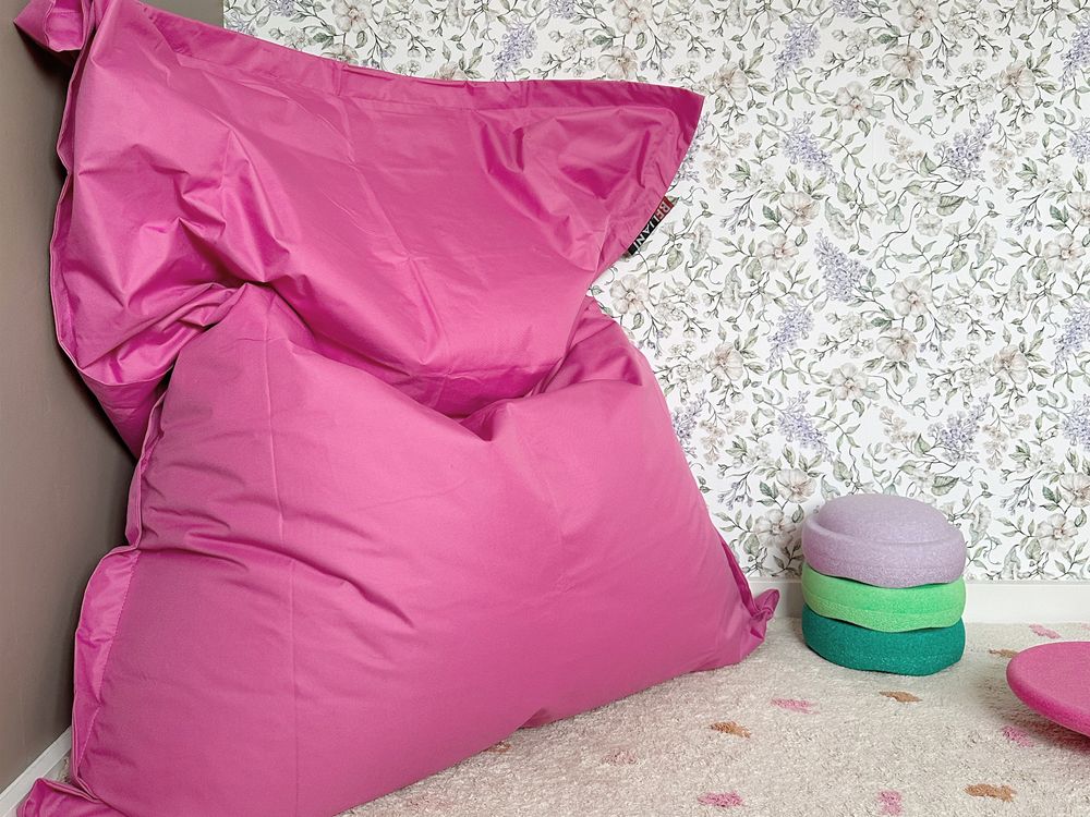 Sitzsack 300 L FUZZY 140 cm 180 cm Fuchsia