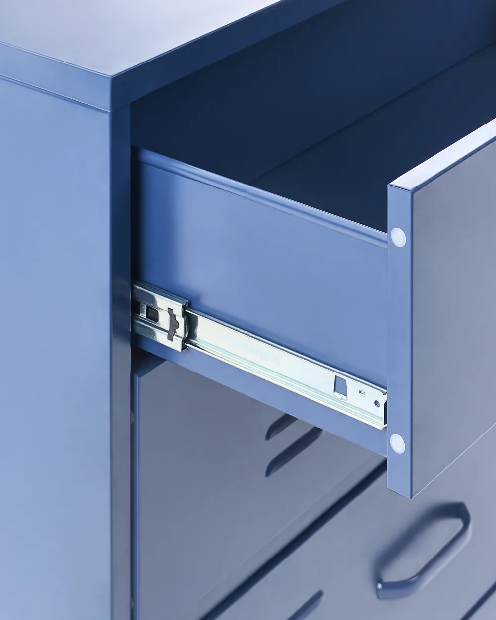 Chest of Drawers ENAGO Metal Navy Blue_826217