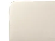 Bed Corduroy VALOGNES 160 x 200 cm (EU King Size) Light Beige_876574