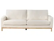 Sofa 3-Sitzer SIGGARD Bouclé Weiß_932379