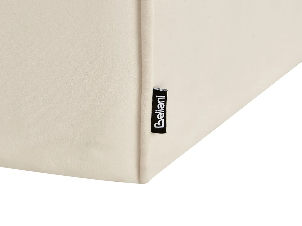 Pouffe WISHEK Velvet Light Beige_937103