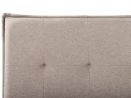 Wasserbett Kunstleinen LESTRE 160 x 200 cm Taupe_962714