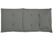 Sitzauflagen 6er Set JAVA/AMANTEA 50 x 70 cm Grau_803879