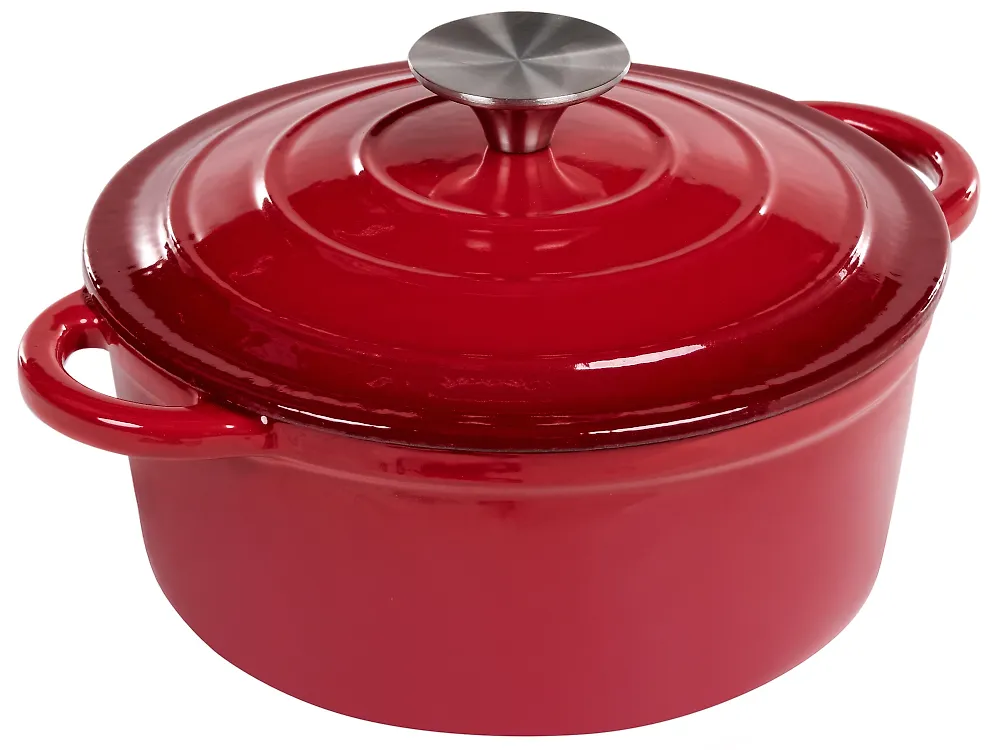 8 Piece Cast Iron Set FEURA Red_1170403