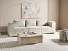 Modulsofa 3-Sitzer AXEBO Bouclé Cremeweiß
