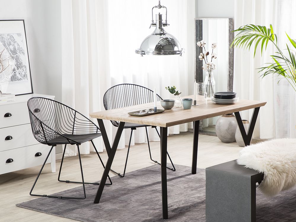 Esstisch BRAVO Hellbraun 140 cm 80 cm