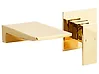 Wall Mounted Basin Mixer Tap KARUAY Brass Gold