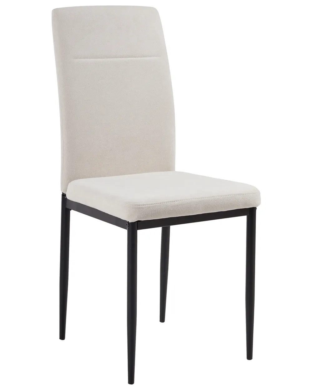 Esszimmerstuhl 4er Set RINER Stoff Hellbeige_1024471