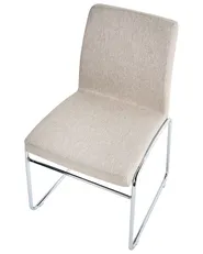 Esszimmerstuhl 2er Set LECCO Stoff Beige_1044673