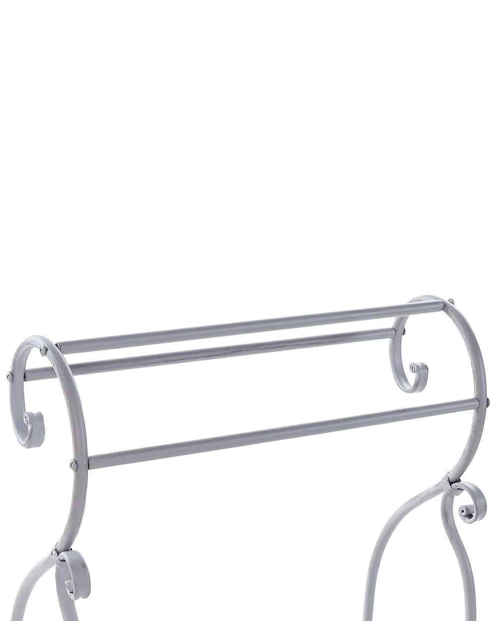 Handtuchständer LINARES Metall Grau_827858