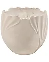 Blumenkübel ARPONE 44 cm Hellbeige
