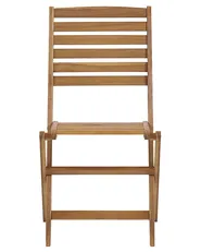 Gartenstuhl 6er Set TOLVE Akazienholz Braun_784147