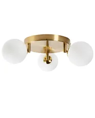 Deckenlampe MAVILLA Glas Messing_959611