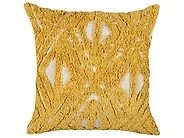 Dekokissen 2er Set ALCEA 45 x 45 cm Baumwolle Gelb Geometrisches Muster_835166